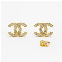 Earrings Idee Preziose dal 1987 Woman in Yellow Gold Zircone IP.OK18G/27